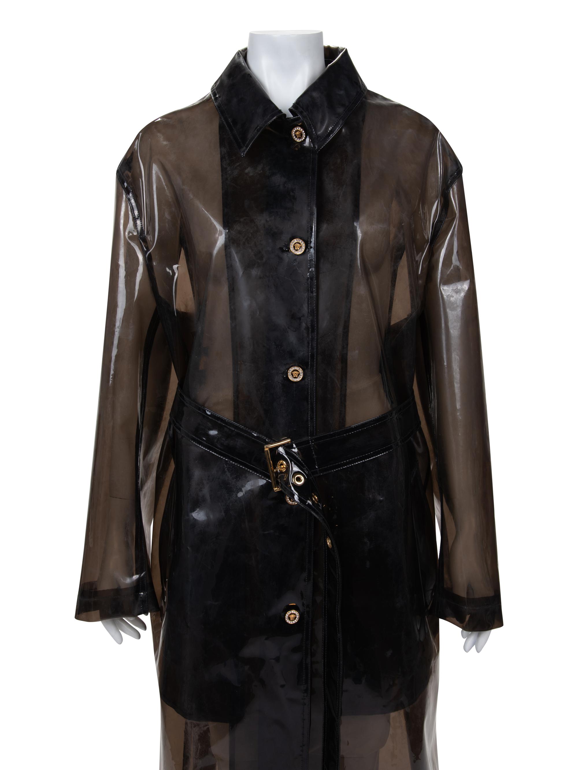 Versace Rain Slicker Jacket, 1990-2000s