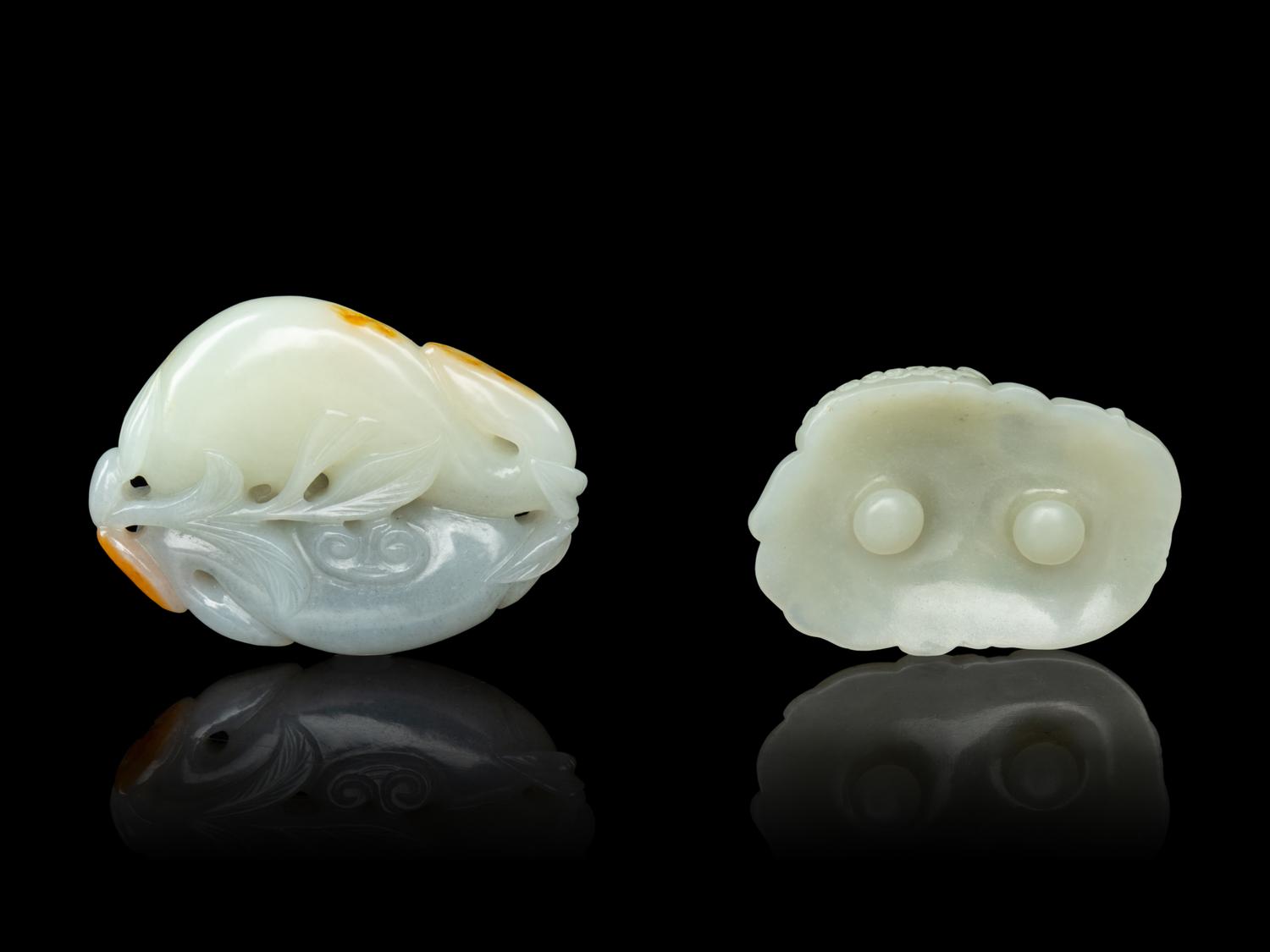 Two Chinese Jade Carvings