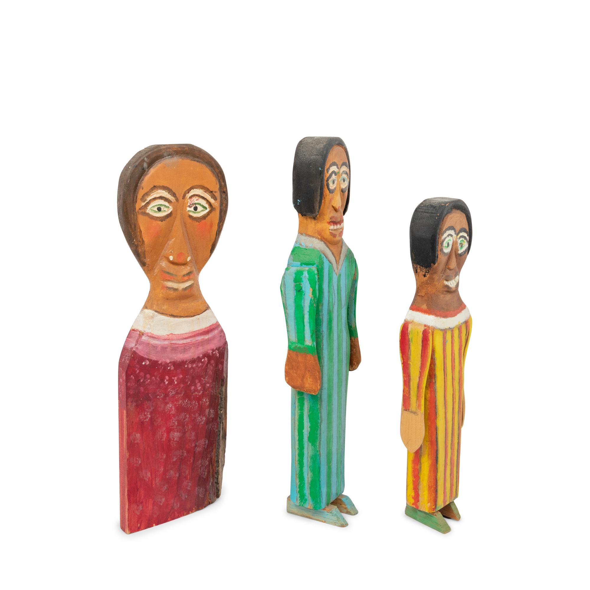 Suzie, Annie, and Untitled (Bust of a Woman) (three works)