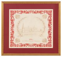A Nicholas II Coronation Scarf