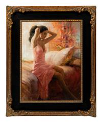 Woman in Bed