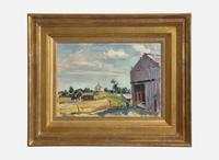 John Fulton Folinsbee (American, 1892-1972) - Montsweag Farm, Bucks County