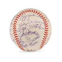 A 1956 Shreveport Sports Team Signed Autograph Baseball