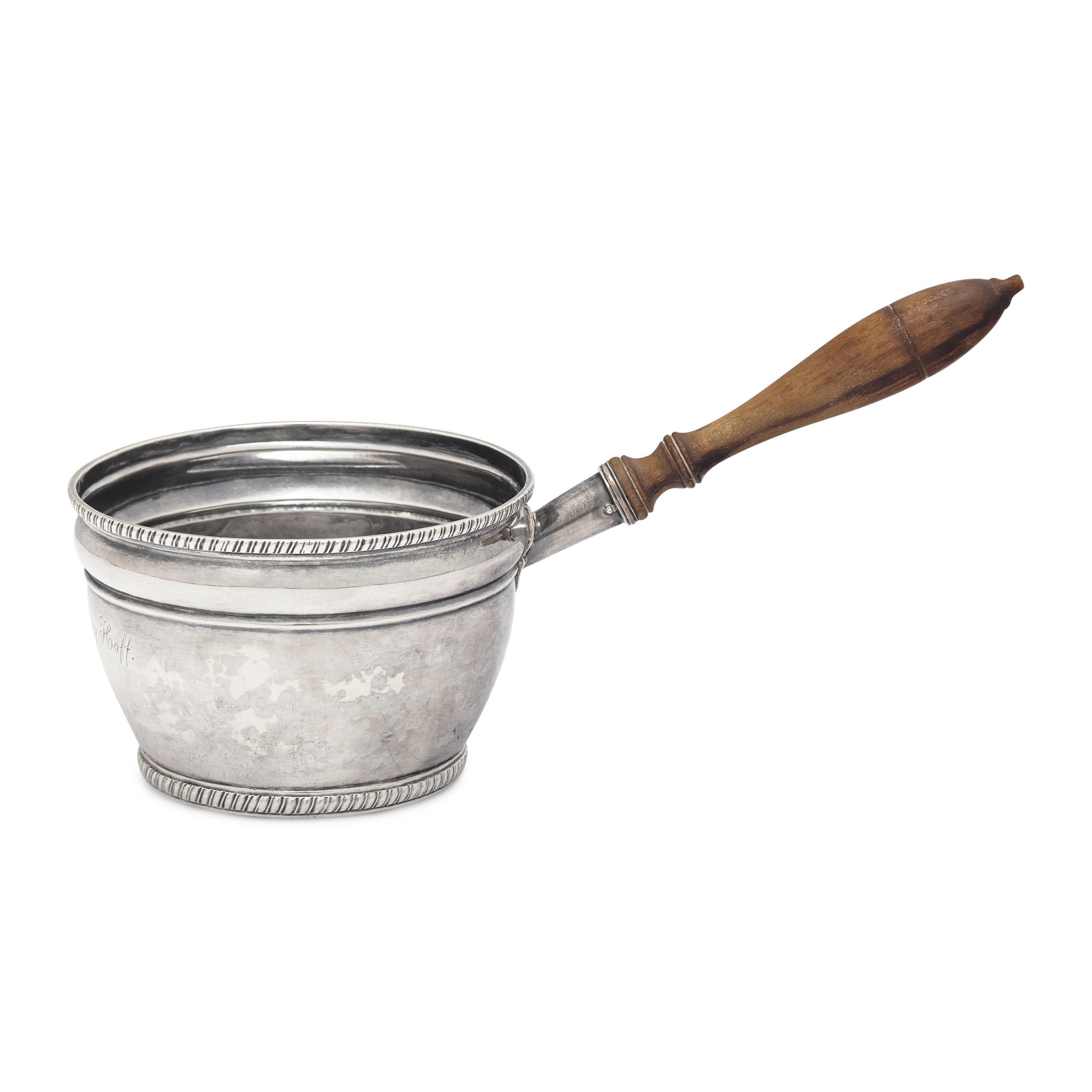 A Federal Silver Brandy Warmer
