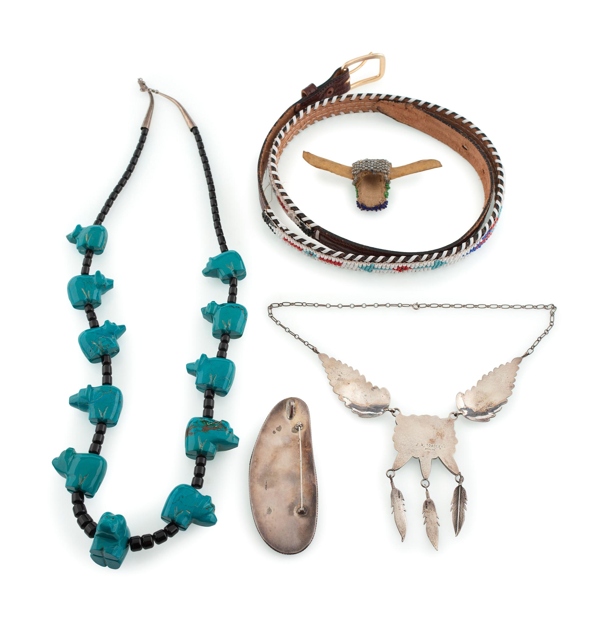 An Assortment of Southwestern-style Jewelry