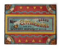 Two Lithograph Paper on Wood Building Block Sets