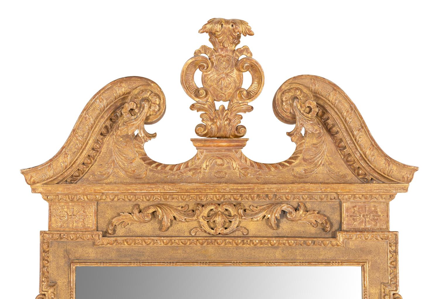 A George II Giltwood Mirror