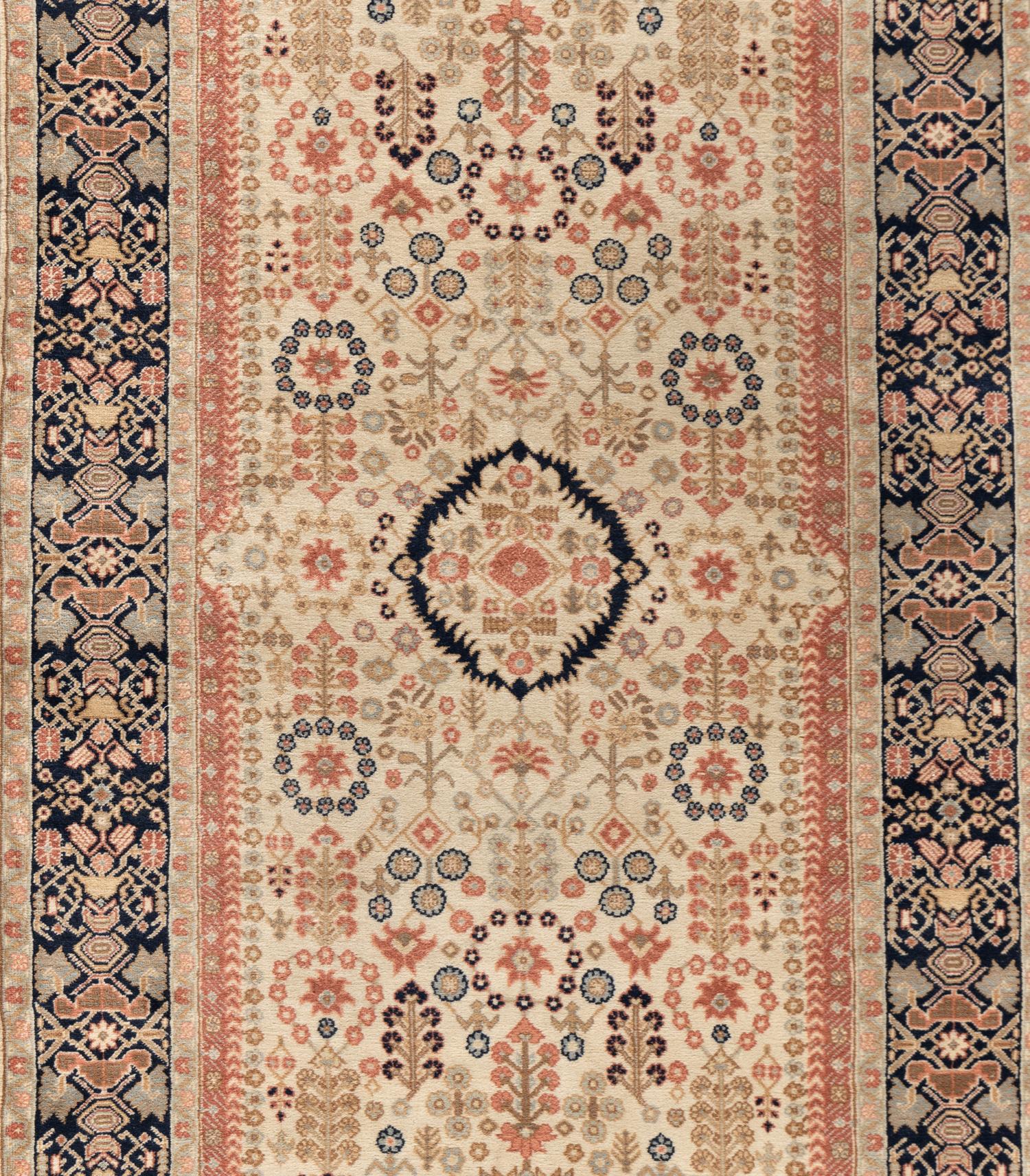 A Kirman-Design Wool Runner