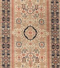 A Kirman-Design Wool Runner