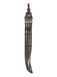 A German Leather and Engraved Brass Horse Harness