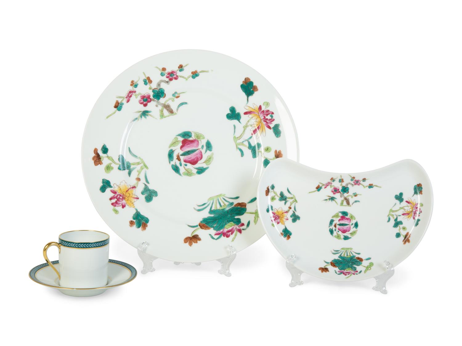 A Collection of Limoges Porcelain Dinnerware — 20TH CENTURY