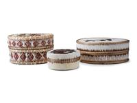 Ojibwe Quilled Birchbark Boxes
