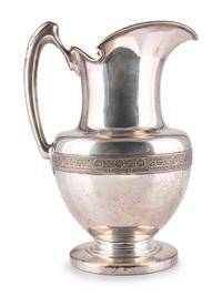 An American Silver Water Pitcher