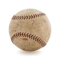 A Frank Frisch Signed Baseball
