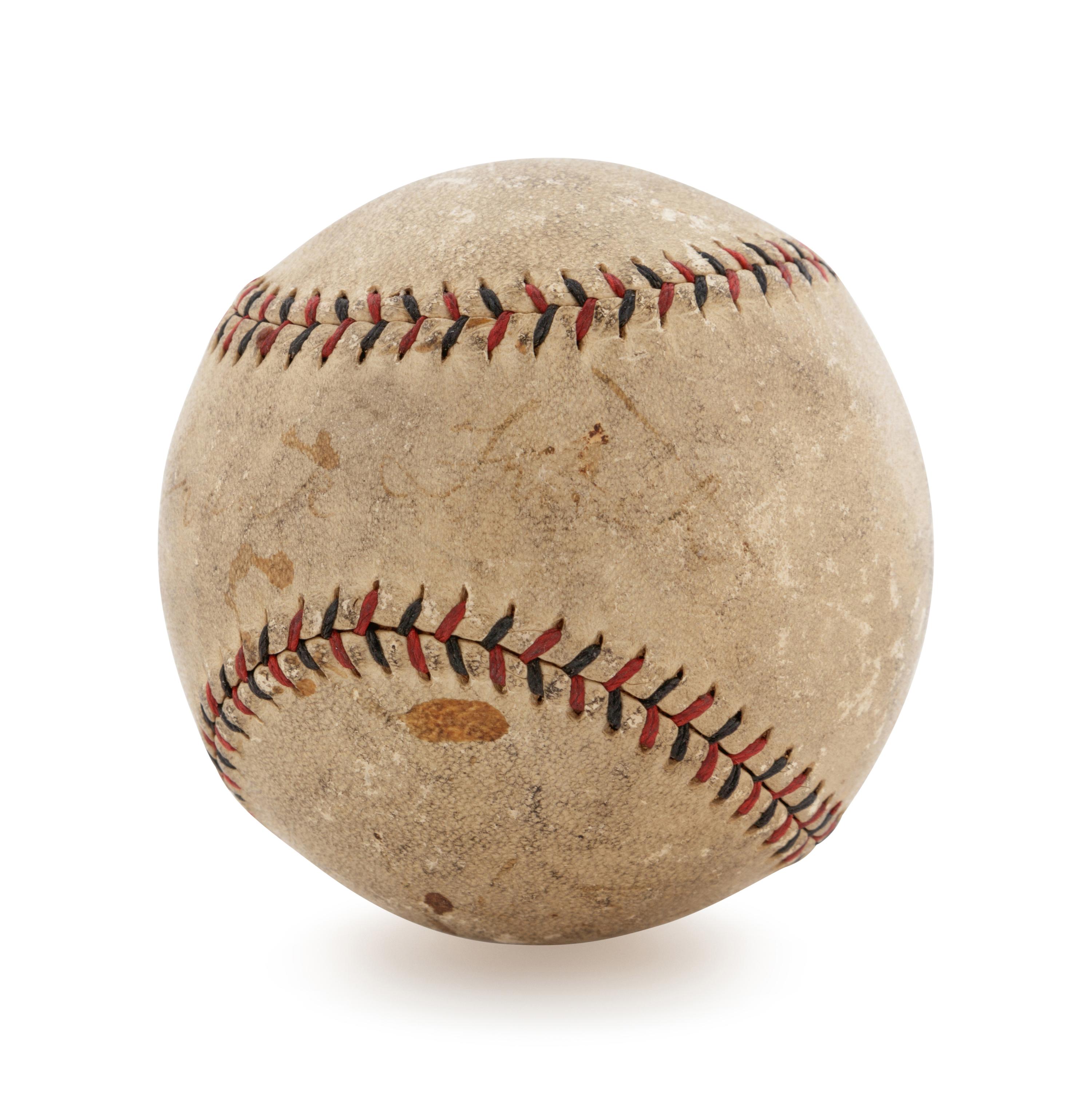 A Frank Frisch Signed Baseball