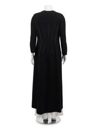 Ralph Rucci Wool Coat with Taffeta Accents, Fall 2006