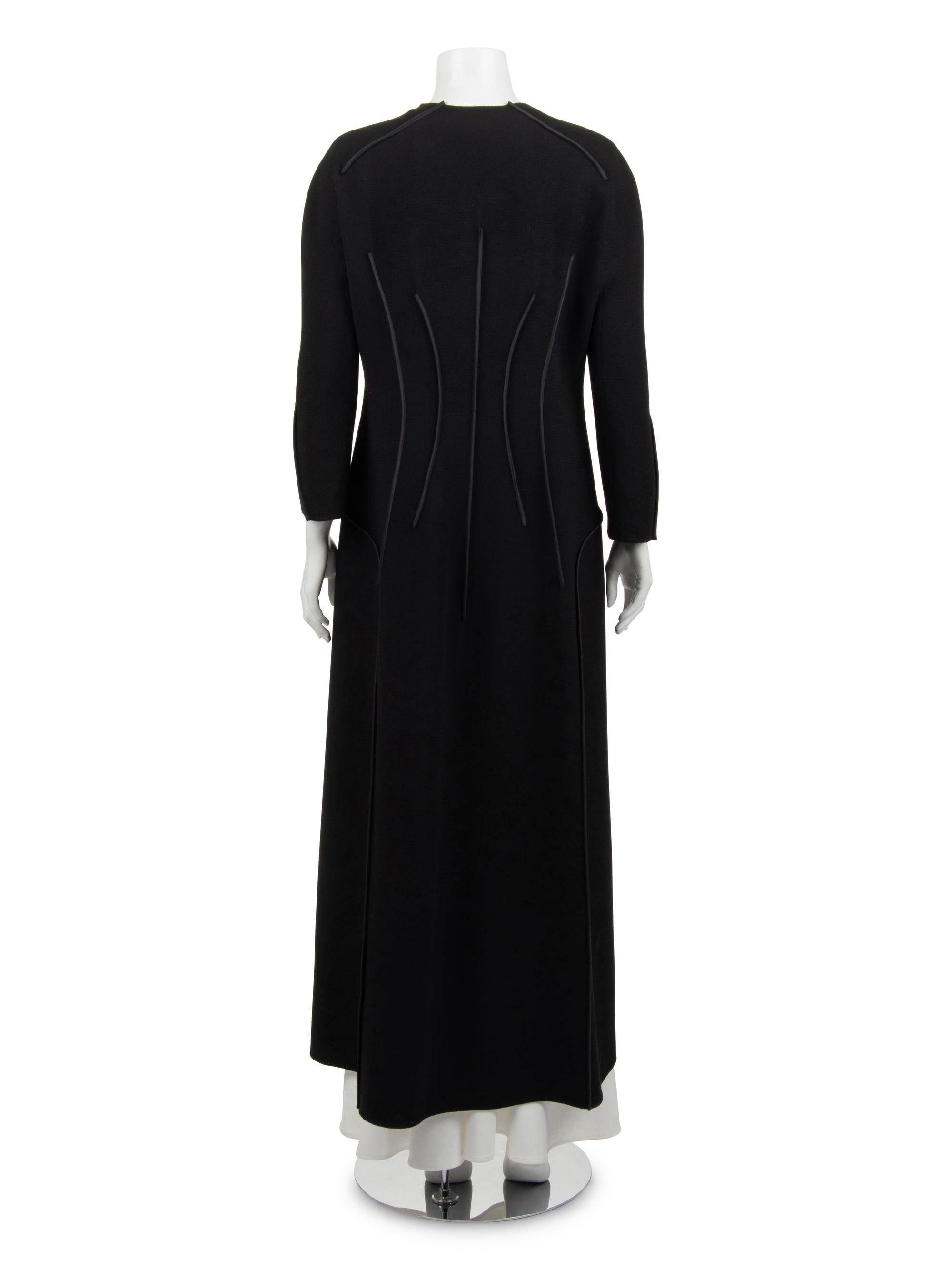 Ralph Rucci Wool Coat with Taffeta Accents, Fall 2006