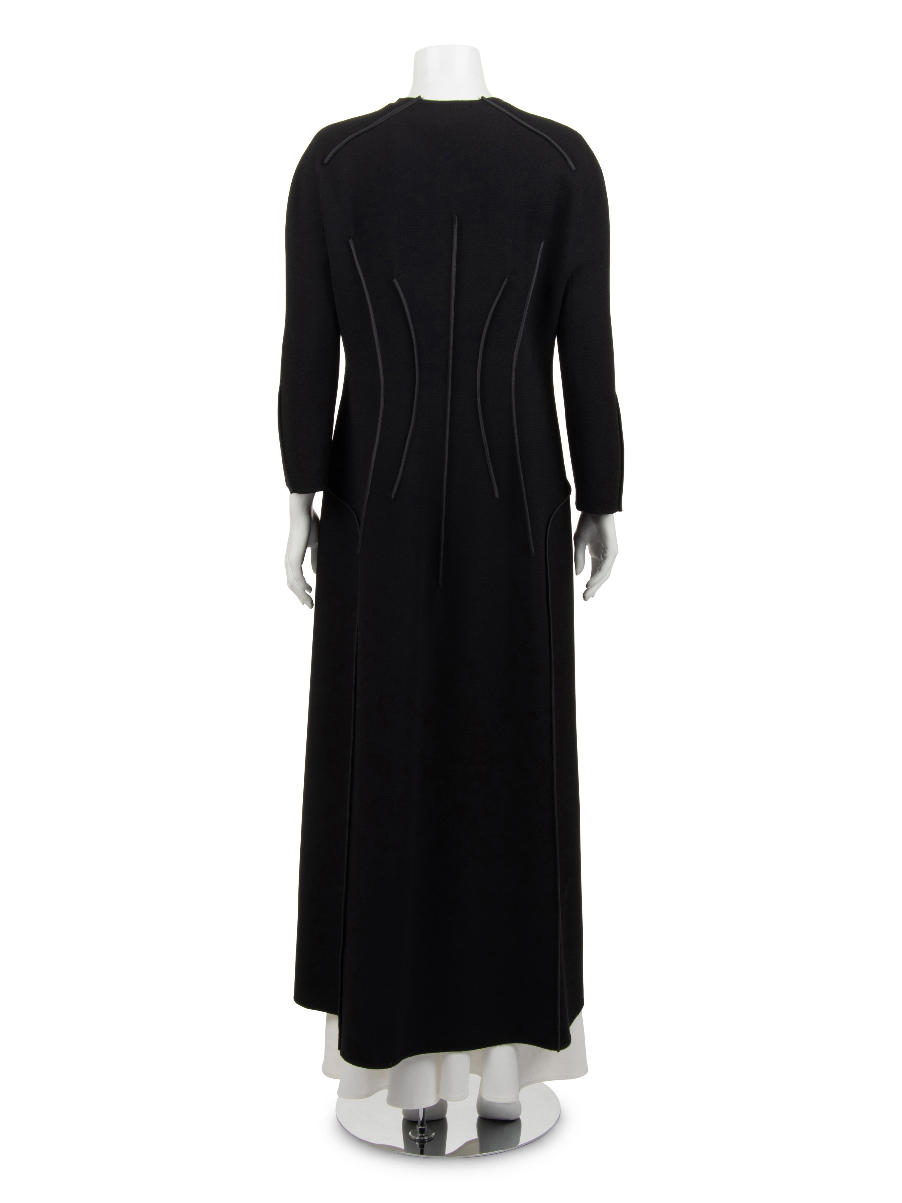 Ralph Rucci Wool Coat with Taffeta Accents, Fall 2006