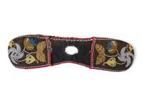 Plateau Beaded Wool Pommel Bag