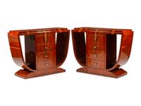 A Pair of Art Deco Style Console Tables