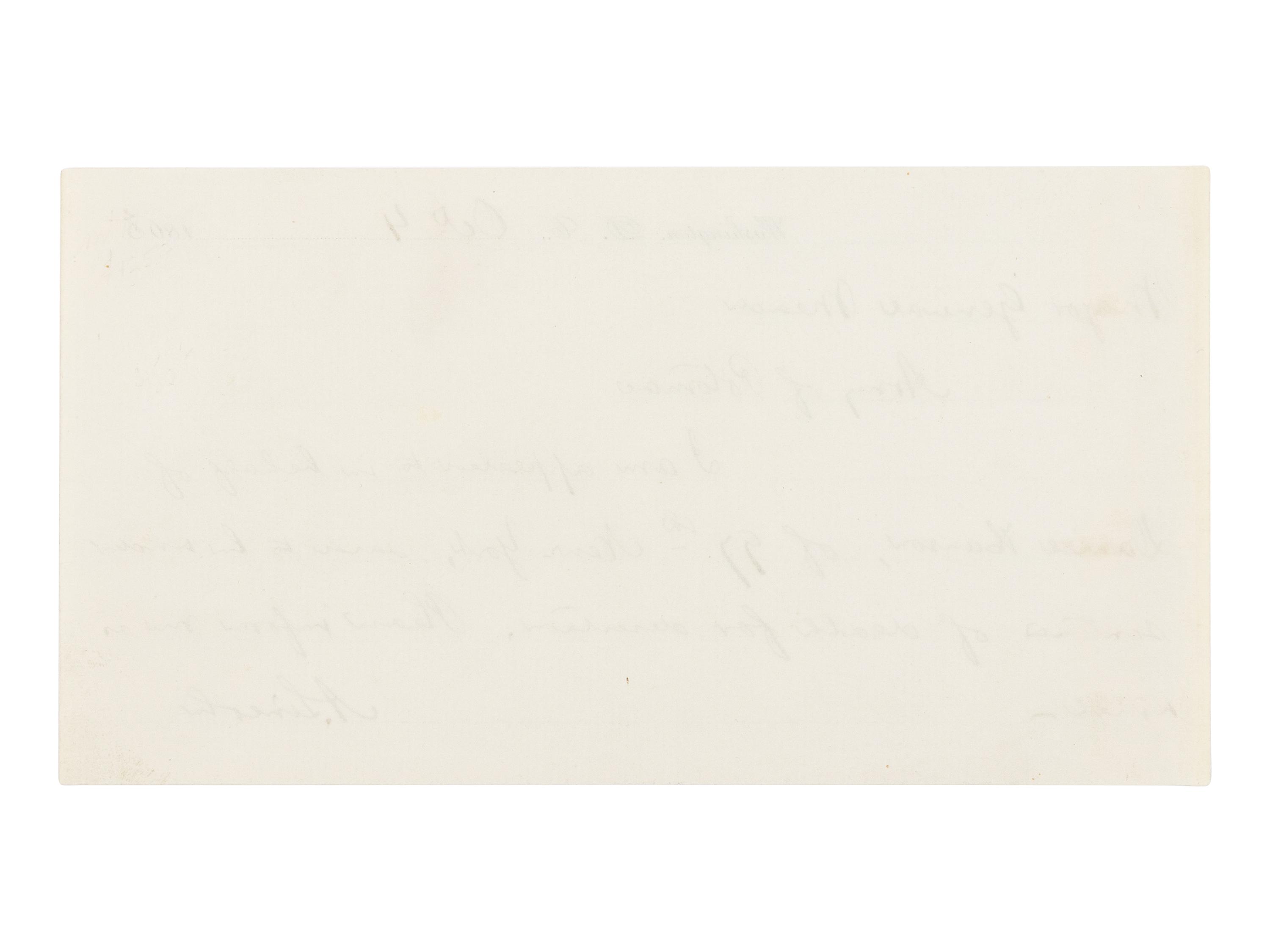 LINCOLN, Abraham (1809-1865). Autograph letter, signed ("A. Lincoln") to Major General George Meade. Washington, D.C., 4 October 1863.