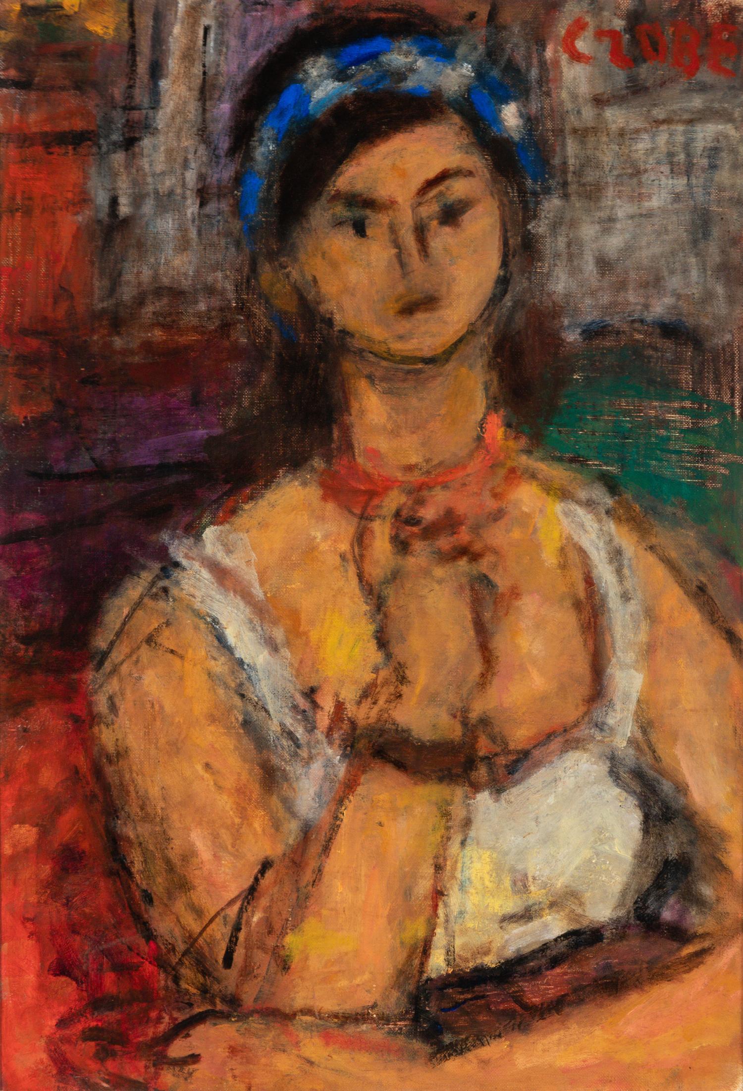 Jeune Fille Fumant , c. 1960