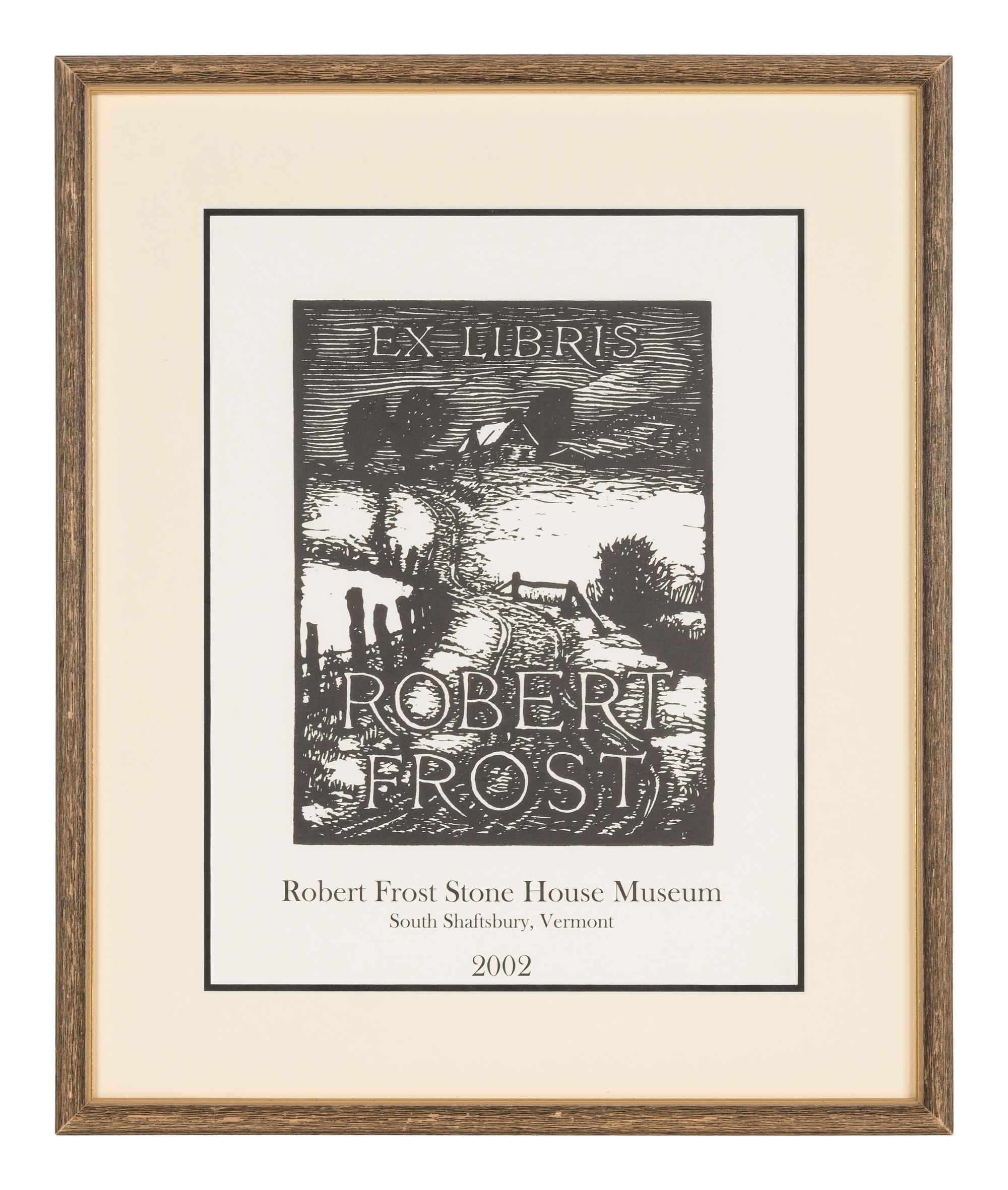 [FROST, Robert (1874-1963)] -- A group of 5 prints and posters related to Robert FROST, comprising: