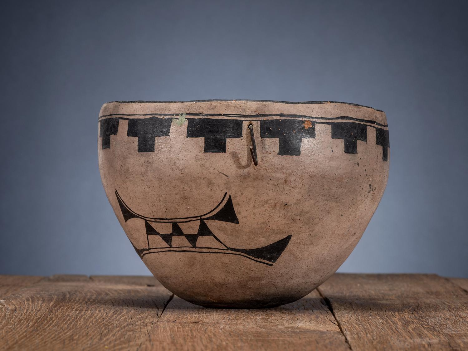 Cochiti Flower Pot, From the Collection of Forrest Fenn
