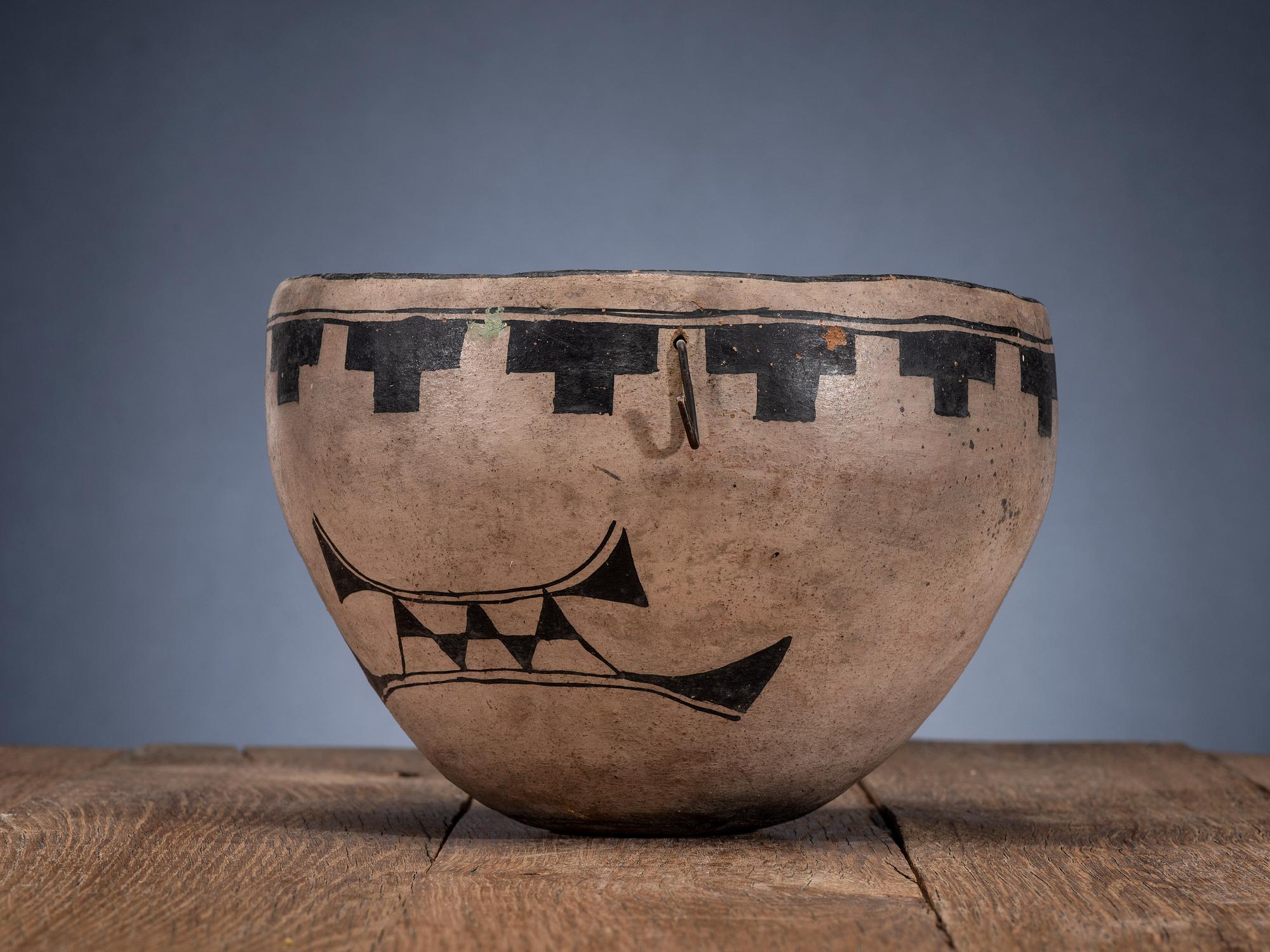 Cochiti Flower Pot, From the Collection of Forrest Fenn