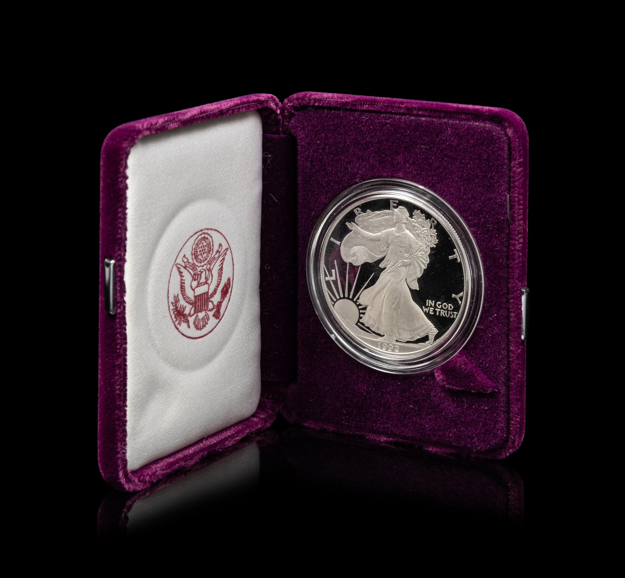 Four 1-Ounce Silver Rounds