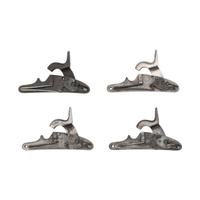 Four US Model 1861 Rifle Musket Locks by Springfield: 2 dated 1862 and 2 dated 1863