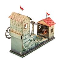 A German Hand Crank Gondola Toy