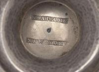 A collection of six coin silver presentation cups, Hezekiah S. Sprague (1800-1886), Newark, OH, Zalmon Stone Bostwick (1811- before 1865), New York, NY, William Adams, New York, NY, Bigelow Bros. & Kennard, Boston, MA, and others, circa 1830-1850s