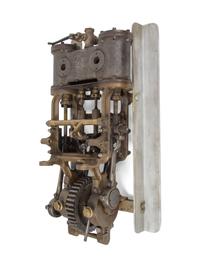 A Group of Two Locomotive Twin-Stroke Drive Trains