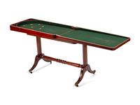 A William IV Mahogany Bagatelle Table — SECOND QUARTER 19TH CENTURY