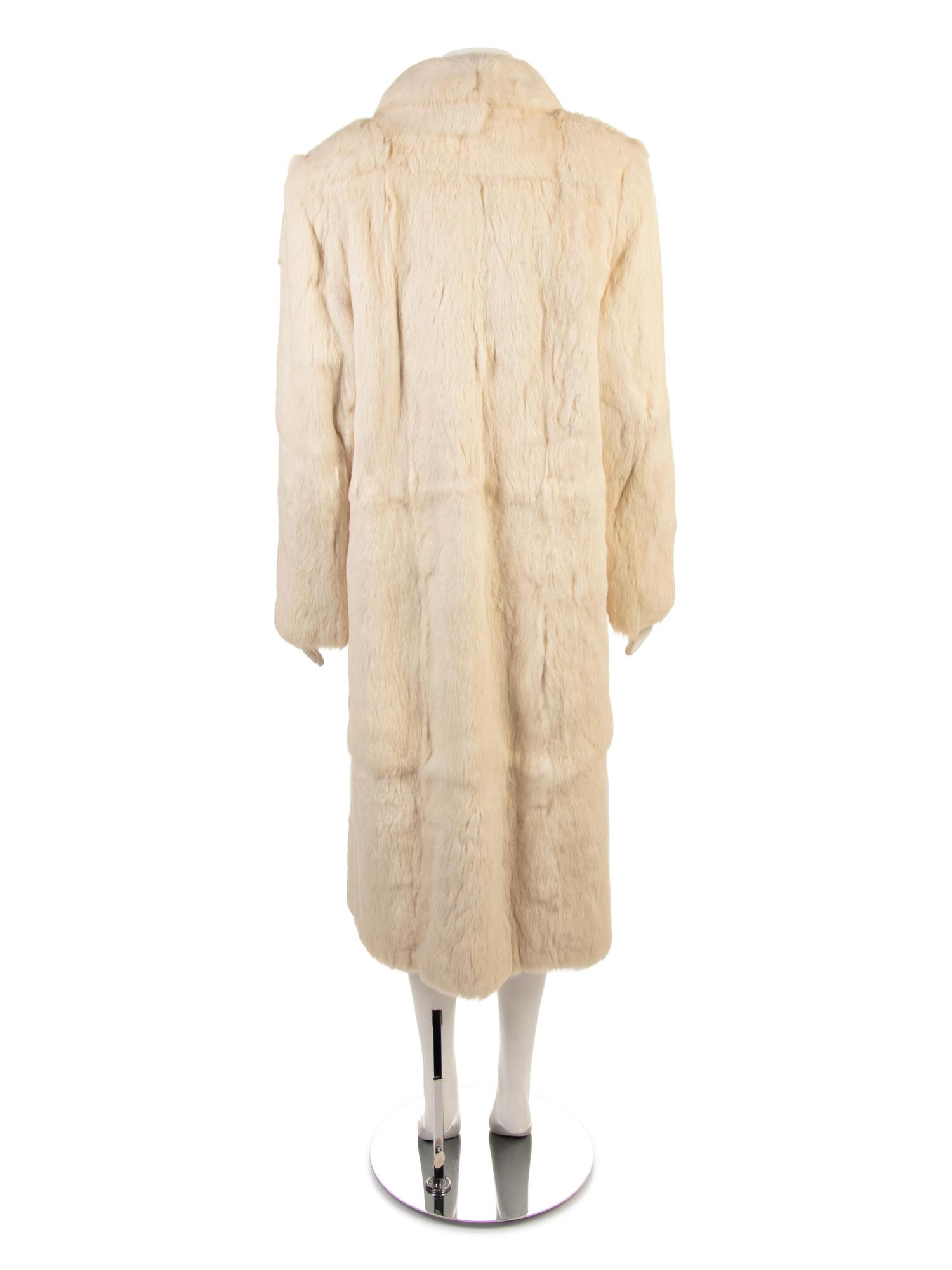 White Fox Fur Coat, 1990-2000s