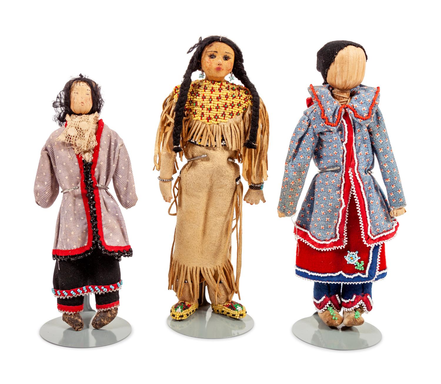 Collection of Native Dolls
