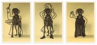 William Wegman, (American, b. 1943) (American, b. 1943), Role Models,1994 (set of 9)