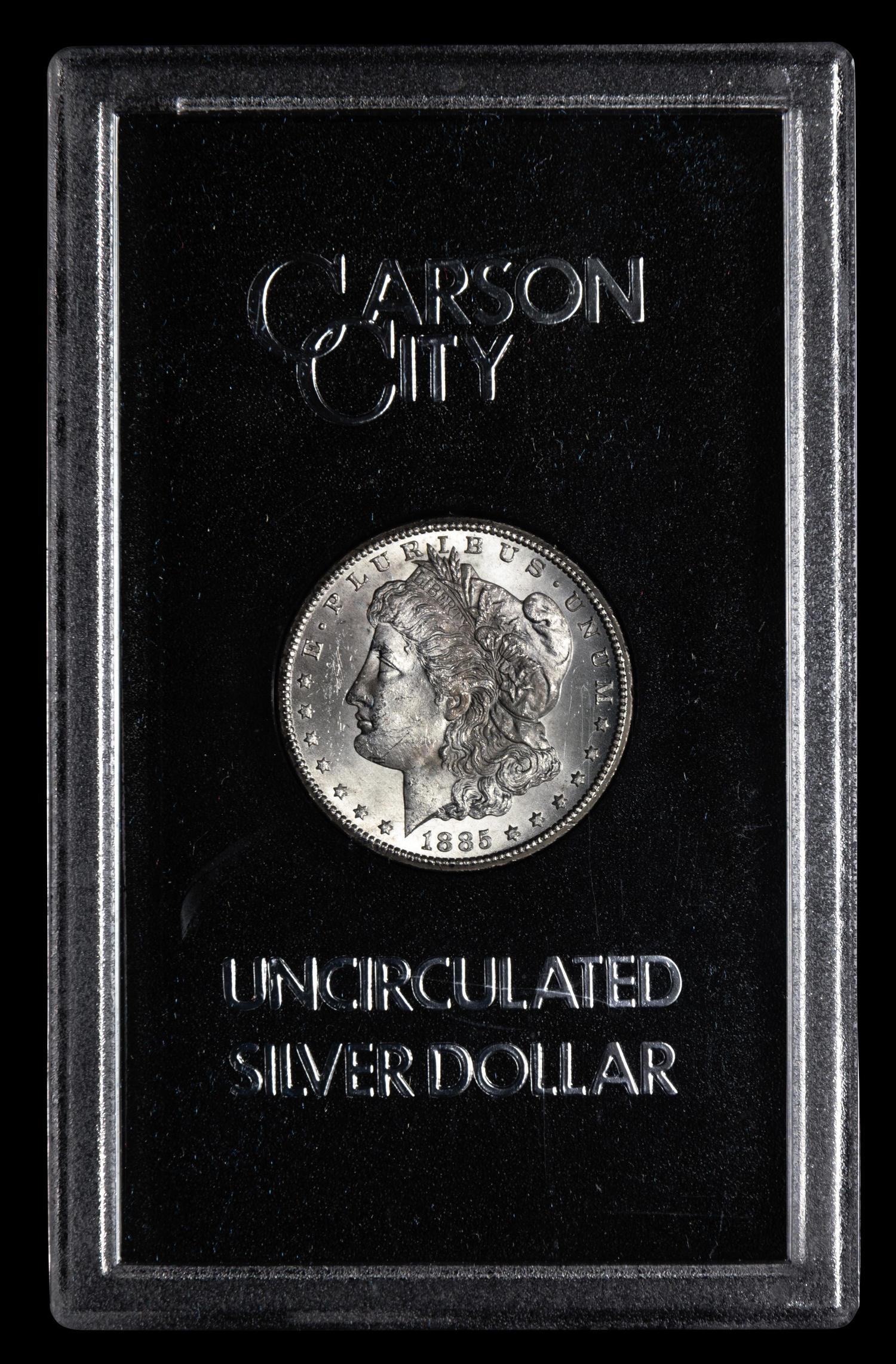An 1885-CC GSA: Morgan $1 Coin