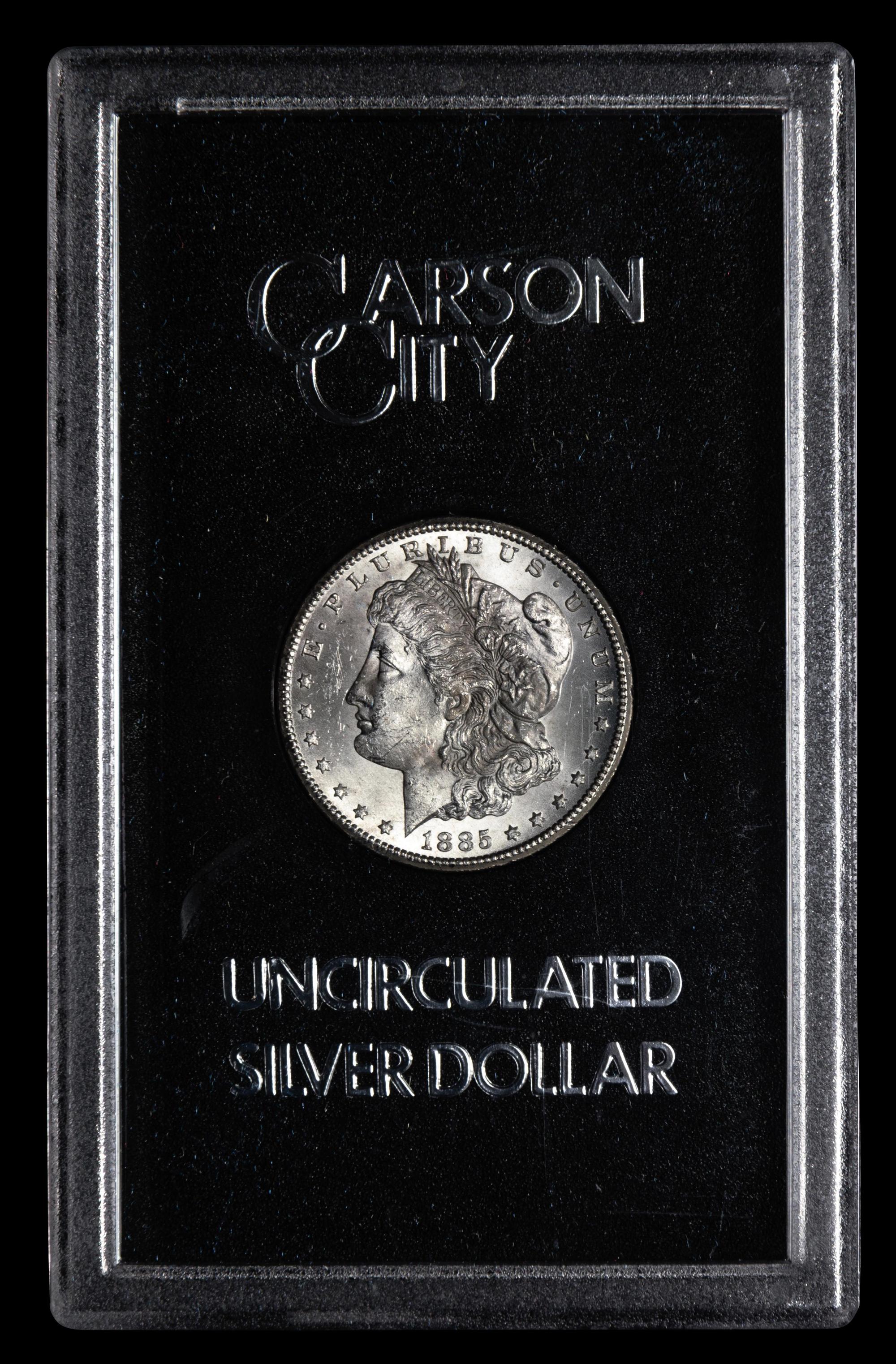 An 1885-CC GSA: Morgan $1 Coin