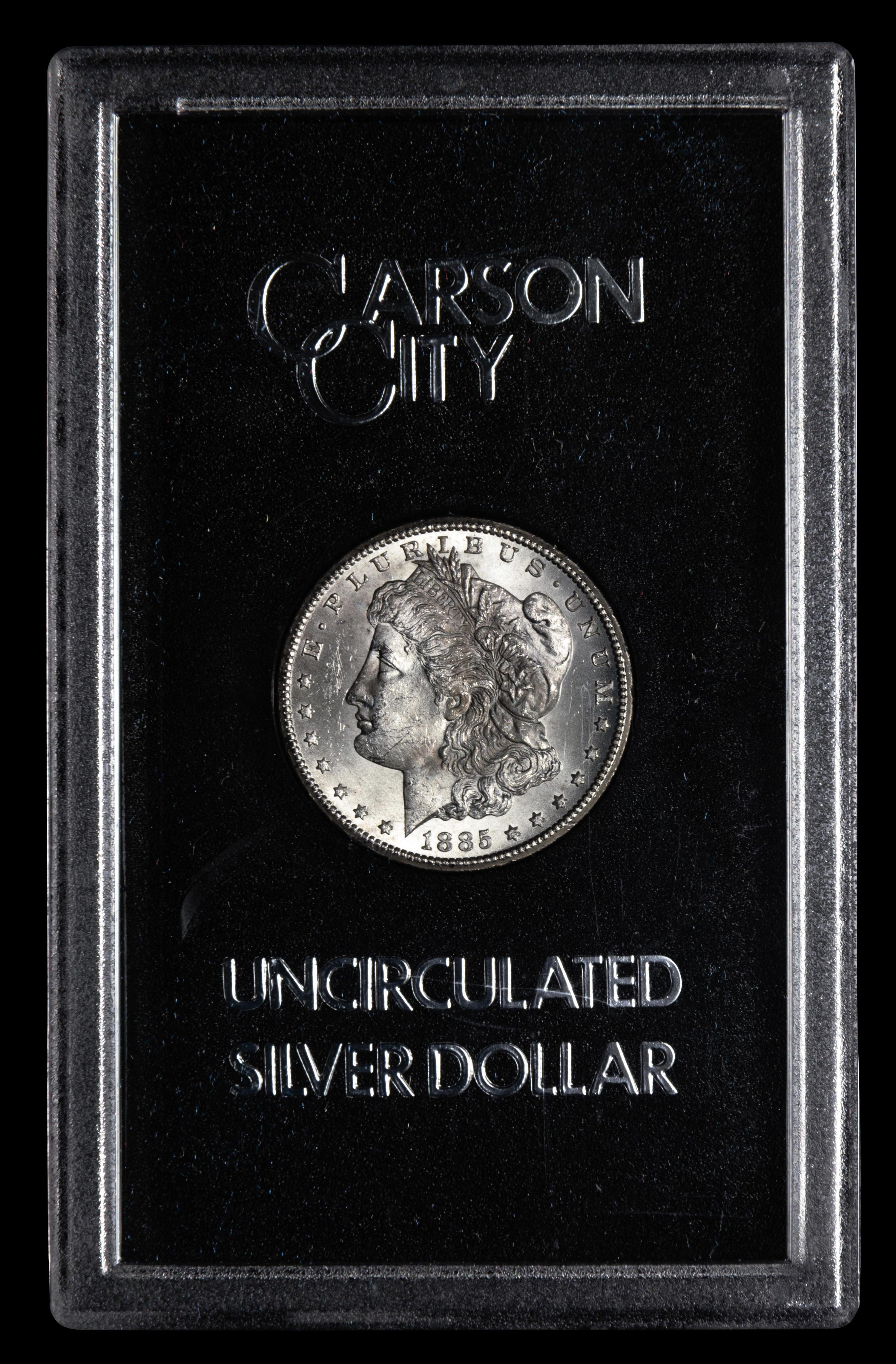 An 1885-CC GSA: Morgan $1 Coin