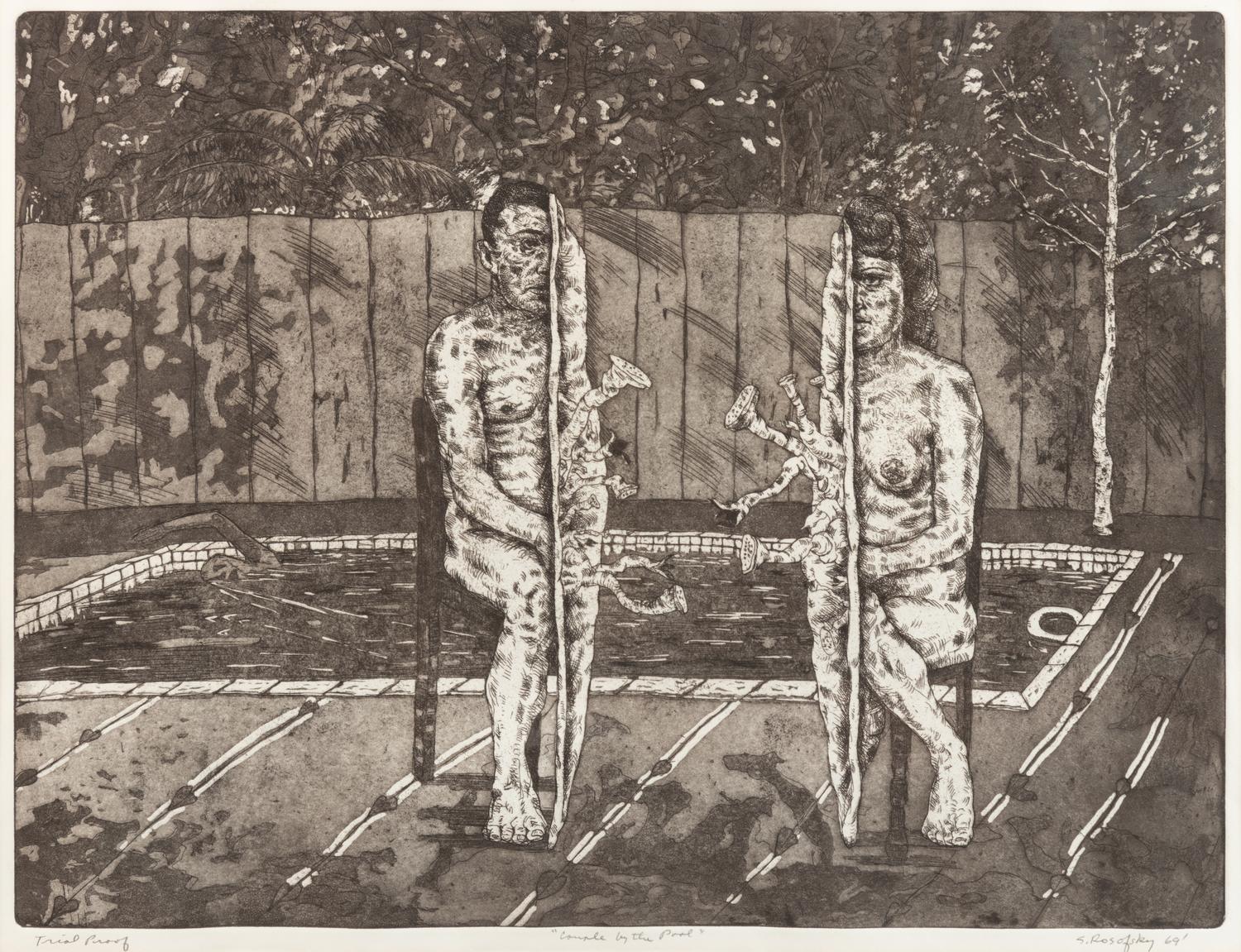 Couple by the Pool