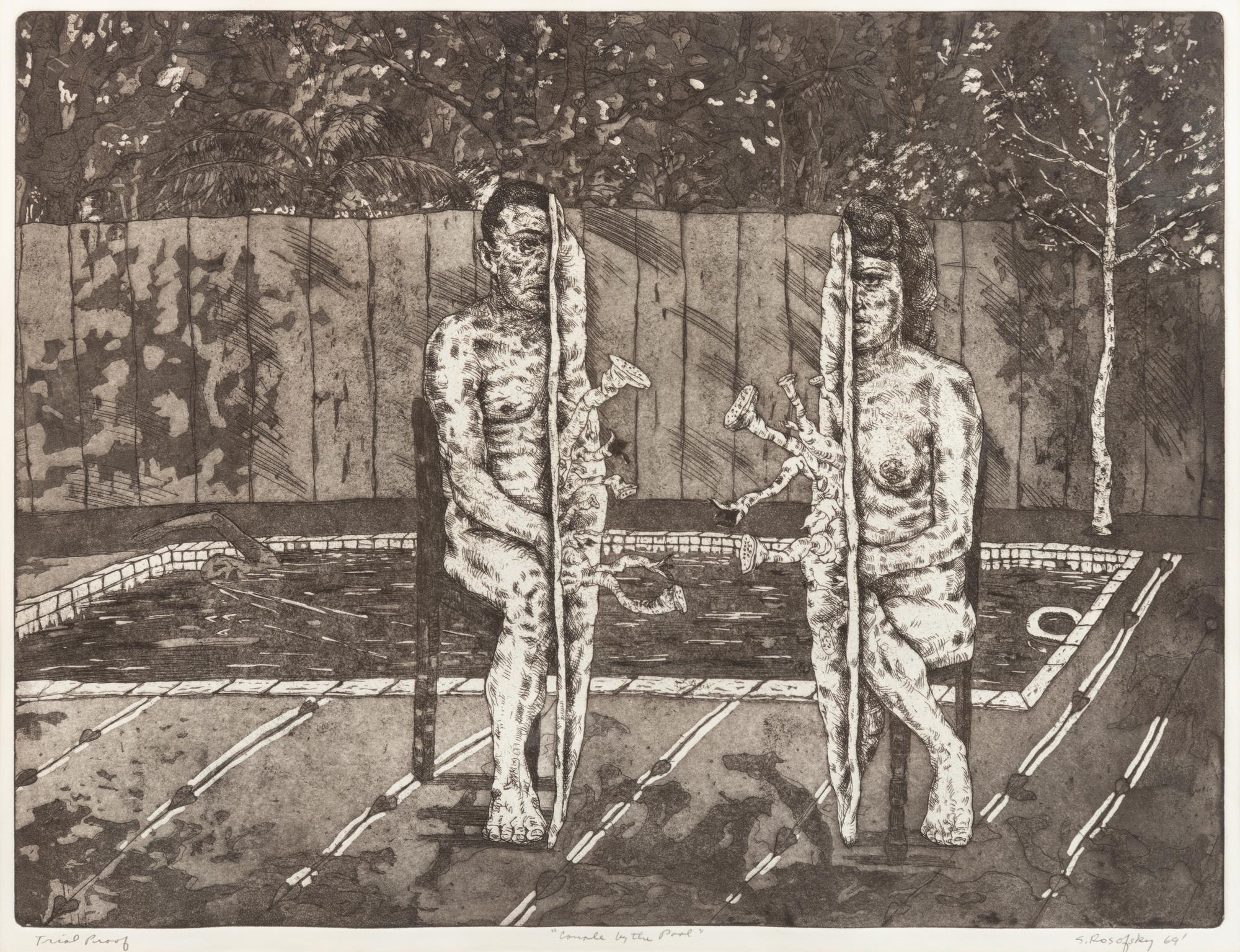 Couple by the Pool