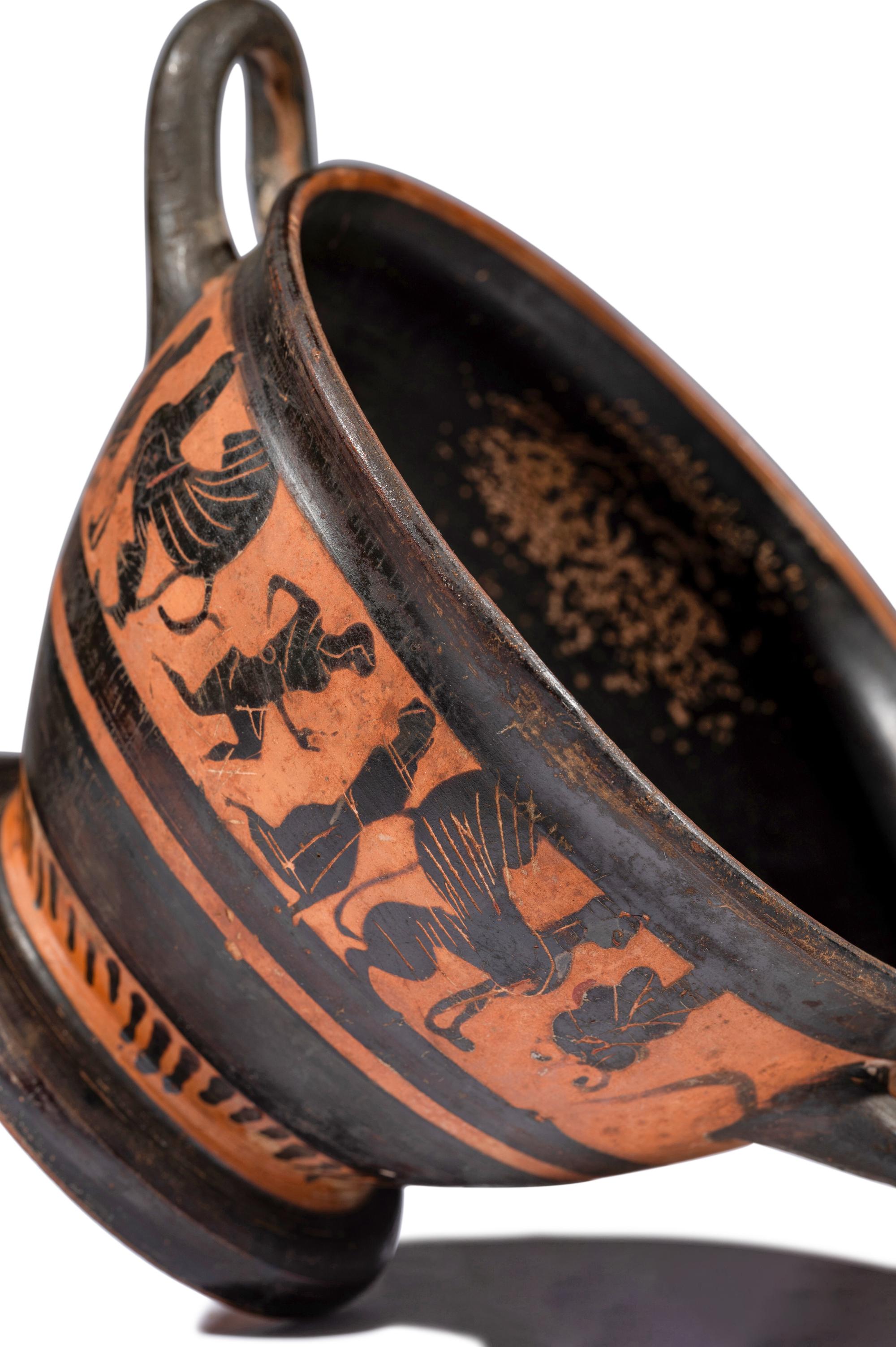 An Attic Black-Figured Skyphos