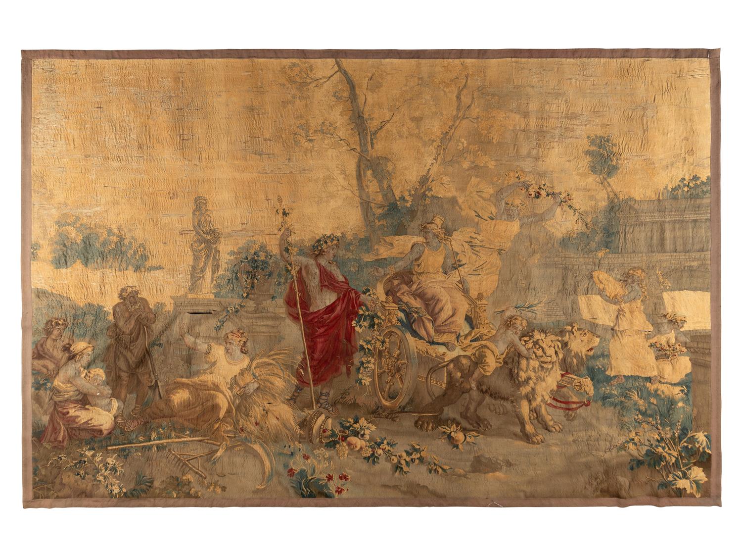A Beauvais Mythological Tapestry