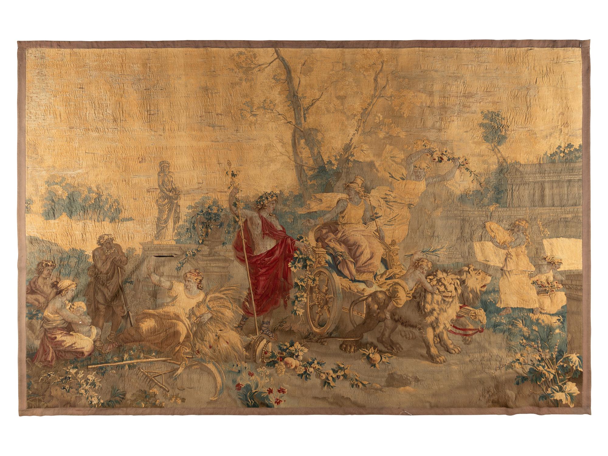 A Beauvais Mythological Tapestry