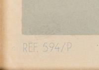 [TRAVEL]. GUERRA, Vincent, artist. Air France / Paris . Paris: Alepee & Cie, [1951].