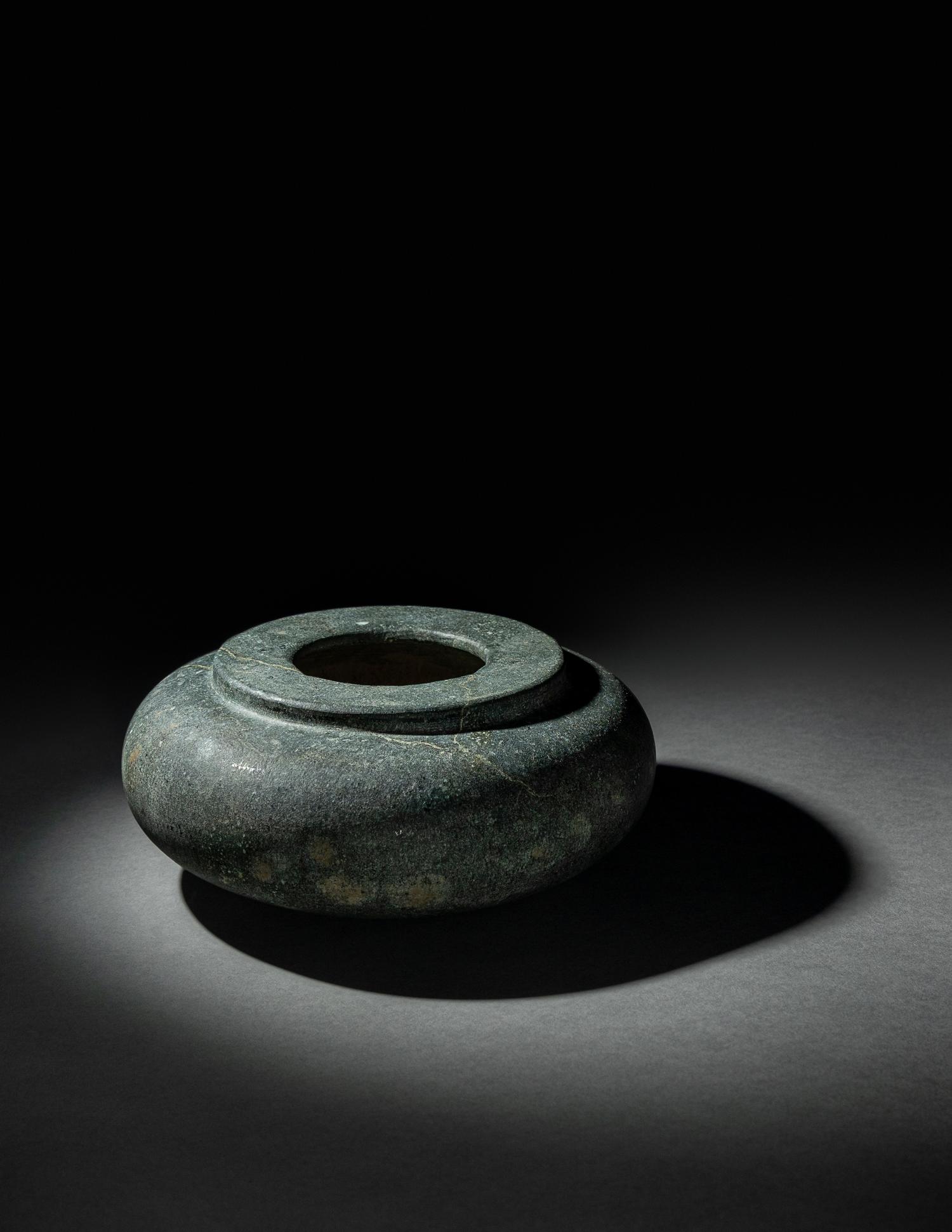 An Egyptian Basalt Vessel