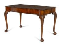 A George III Style Mahogany Library Table