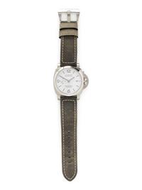 PANERAI, PAM01314 STAINLESS STEEL 'LUMINOR MARINA' DATE WATCH, BOX & PAPERS